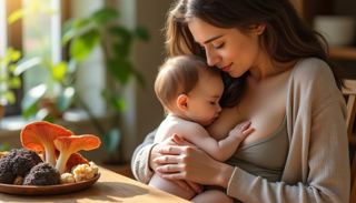 Champignons adaptogènes et allaitement : quels risques ?