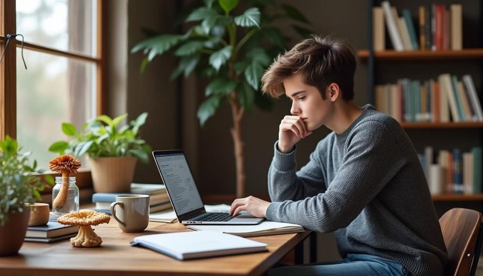 découvrez comment les champignons adaptogènes peuvent aider les étudiants à améliorer leur concentration et réduire le stress lors des révisions et examens.