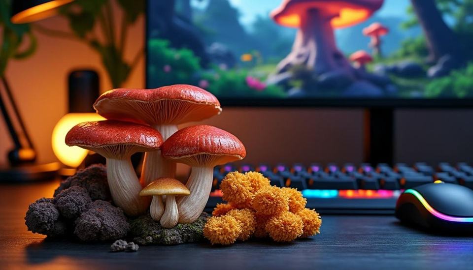 découvrez les bienfaits des champignons adaptogènes pour améliorer la concentration, la résistance au stress et les performances des gamers.