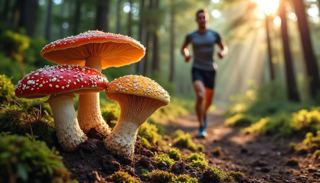 Champignons adaptogènes et running : endurance et performance