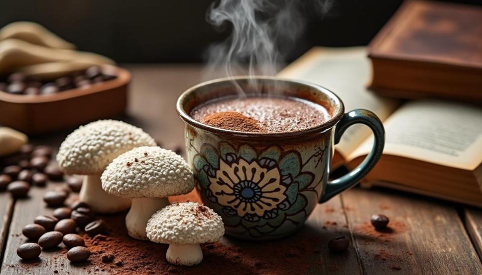 découvrez le chocolat chaud lion's mane, une délicieuse gourmandise qui stimule votre concentration et votre bien-être mental.