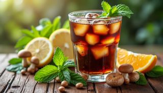 Cold brew aux champignons : version été rafraîchissante