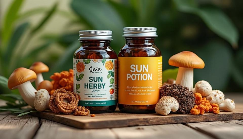 découvrez quel champignon adaptogène, gaia herbs ou sun potion, offre le meilleur rapport qualité-prix pour optimiser votre bien-être au naturel.