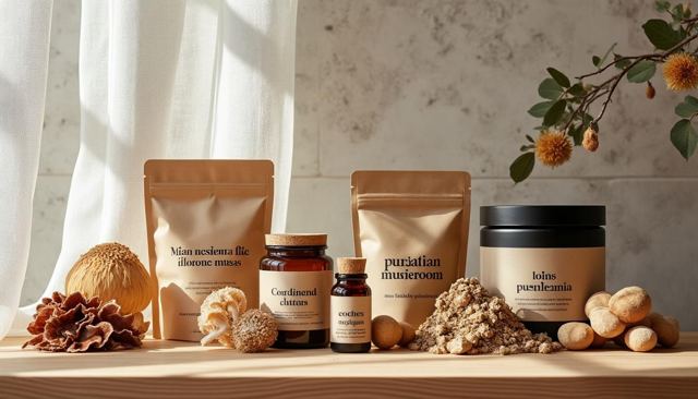 Comparatif des meilleures marques de champignons adaptogènes