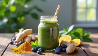 Smoothie adaptogène du matin : boost naturel