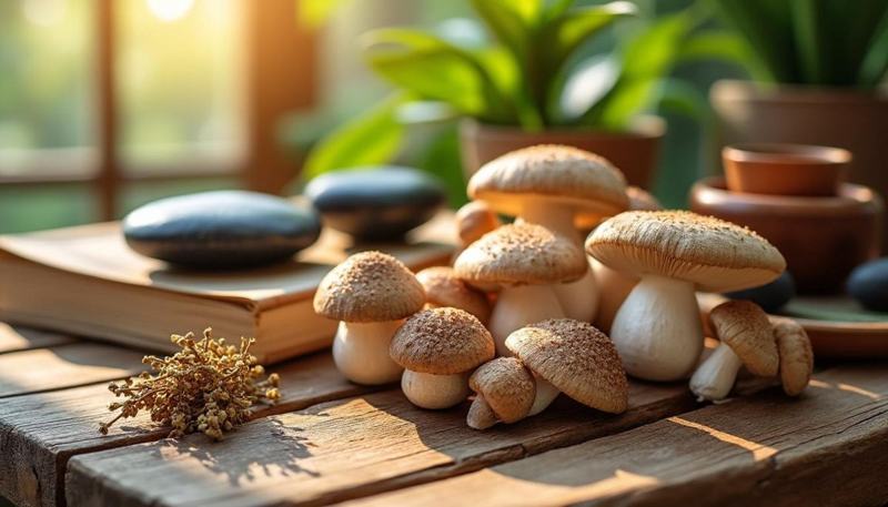 découvrez notre routine champignons anti-stress au quotidien pour apaiser l'esprit, réduire la fatigue et améliorer votre bien-être naturellement.